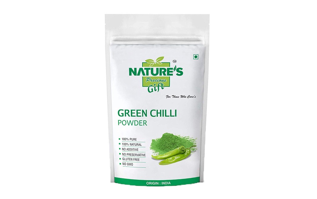 Nature's Gift Green Chilli Powder    Pack  1 kilogram
